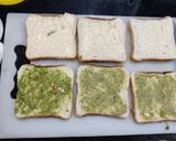 A picture of step 5 of Cheesy Spinach Corn Sandwich.