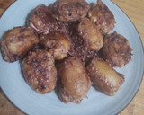Foto del paso 8 de la receta: Patatas rellenas pavo queso al vino tinto rebozado tempura. 🥔🦚