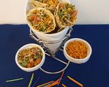 A picture of step 4 of Sprouts Bhel.