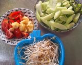 Hình bước làm 1 của món Canh chua cá đổng