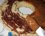 Foto del paso 17 de la receta: Bizcochuelo marmolado en microondas con dulce de leche
