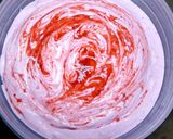 A picture of step 3 of Strawberry Ice cream.