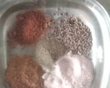 A picture of step 1 of Chatpati Kachi Keri Chuski.