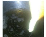 A picture of step 4 of Mawa jalebi.