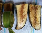 Foto del paso 1 de la receta: Plátano macho en freidora de aire