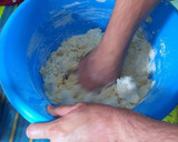 Foto del paso 3 de la receta: Pan árabe de trigo duro con salvado y semolilla