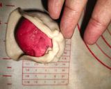 Foto langkah ke 6 dari resep Bakpao karakter semangka.