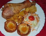 ÉdesChilis pulykacombok, Yorkshire pudinggal recept fázis 7 fotója