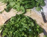 Foto del paso 1 de la receta: Fettuccine de espinaca con espinacas salteada🥬