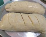 Foto del paso 4 de la receta: Pan relleno con Jamón y Queso ♡
