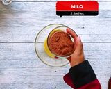 Foto langkah ke 2 dari resep Milo Bread Pudding.