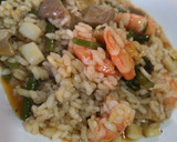 Foto del paso 13 de la receta: Arroz meloso de trigueros y setas