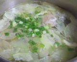 Hình bước làm 2 của món Canh bầu nấu gà