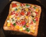 A picture of step 5 of Bread Pizza.