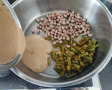நிலக்கடலை கொத்தவரை குழம்பு (Groundnut cluster bean Gravy) ரெசிபி ஸ்டேப் 7 புகைப்படம்