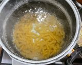 Foto del paso 1 de la receta: FUSILLI CON RICOTTA, LIMÓN y ARVEJAS