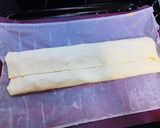 Sonkás-sajtos görög rétes recept fázis 4 fotója