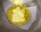 A picture of step 1 of Almond layer besan barfi.