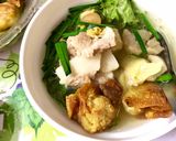 Hình bước làm 3 của món Hoành thánh tại gia