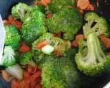 Une image de l'étape 3 de Riz au légumes.
