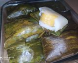 Foto langkah ke 4 dari resep Nagasari/pais pisang/bongko/Kue pisang.