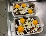 Une image de l'étape 13 de Œufs au four, tomates, champignons et feta.