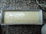 Budín de vainilla con chips de chocolate