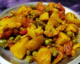 A picture of step 5 of Mix veg.