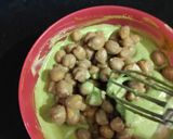 A picture of step 9 of Cheesy Banana Canape with Creamy Minty Chana.