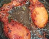 A picture of step 2 of Chicken 65 biryani.
