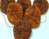 A picture of step 5 of Thekua/ Khajuria.