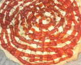 Foto del paso 1 de la receta: Pizza con quesitos, de Mar y Tierra