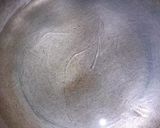 A picture of step 1 of Sindhi kadhi.