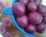 Foto langkah ke 2 dari resep Biji salak ubi ungu, sehat tanpa pewarna.