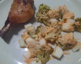 Foto del paso 7 de la receta: Pollo en Parrigas con palmitos y brócoli