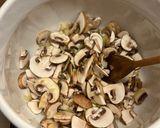 A picture of step 1 of One pot mushroom stroganoff.