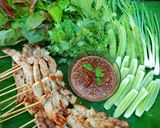 รูปขั้นตอนการทำที่ 3 ของ หมูย่างกะทิ+แจ่วปลาร้า