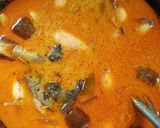 Foto langkah ke 3 dari resep Gulai Cumi Isi Tahu.