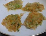 Foto del paso 6 de la receta: Buñuelos de verdura: sin harina, sin huevos y con poquísimo aceite!