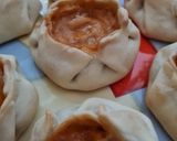 Foto del paso 3 de la receta: Canastitas de queso azul y palmitos con salsa Golf 💙 🌴🏌️