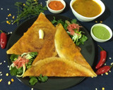A picture of step 8 of Mysore masala dosa (Street style).