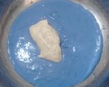 Foto langkah ke 4 dari resep Blue Spirulina Angkak Sourdough Bread.