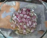A picture of step 1 of Rj special Dum aloo.