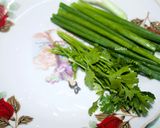 Hình bước làm 1 của món Canh bí đao nước hầm xương
