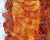 Foto del paso 7 de la receta Bacalao fresco con tomate y pimientos🍅🌶