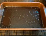 A picture of step 1 of White chocolate peppermint brownies:.