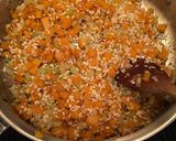 A picture of step 2 of Butternut-squash Risotto.