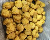 A picture of step 1 of Protein poha.