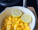 Une image de l'étape 3 de Riz au lait coulis mangue, passion.