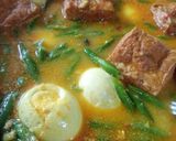 Foto langkah ke 2 dari resep Gulai Telur Tahu Buncis.